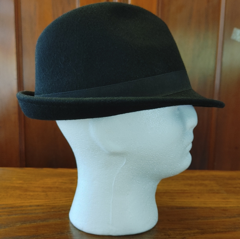 Classic Black Fedora Hat by Free Authority US L/XL